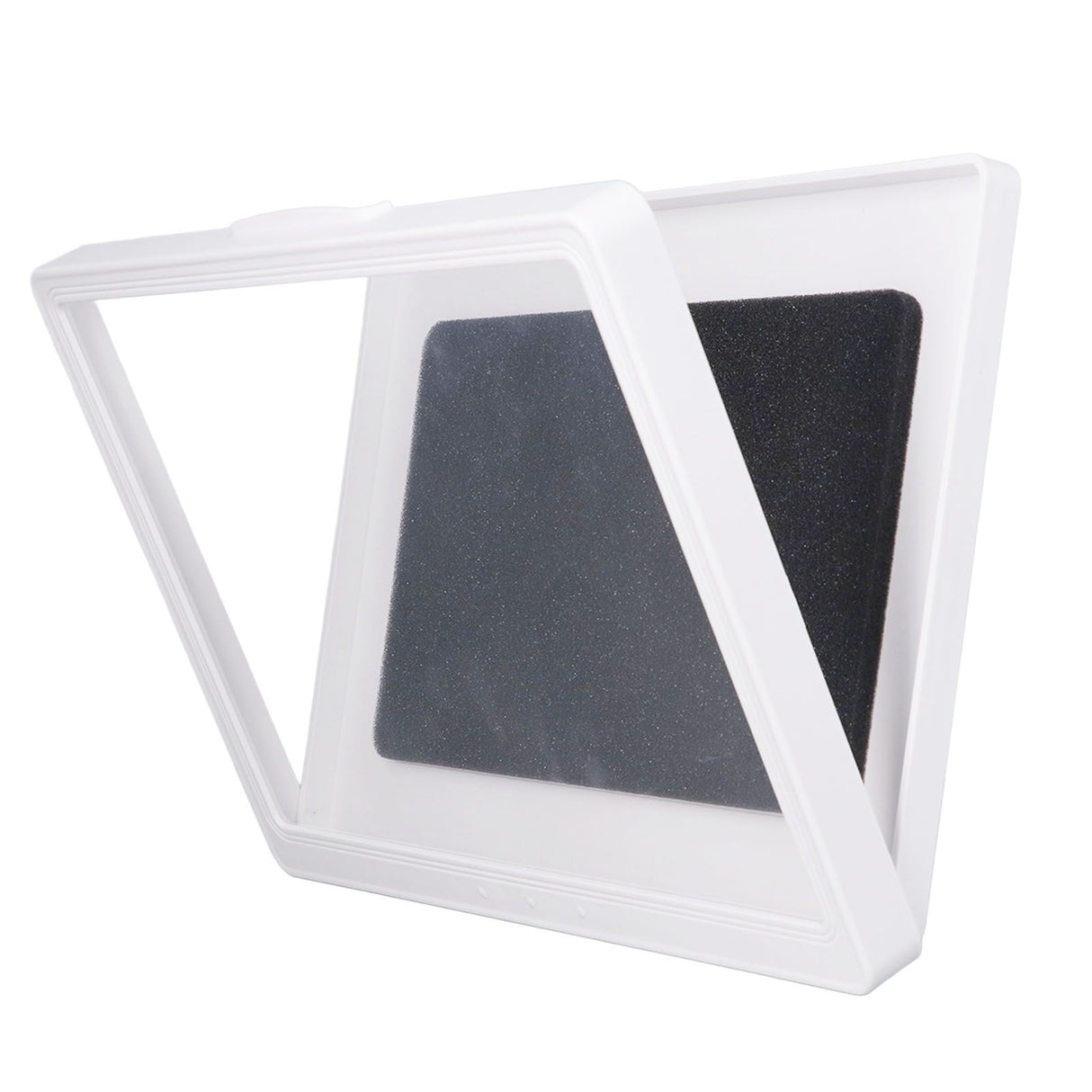 Bathroom Waterproof Anti Fog Touch Screen Mobile Phone Case Wall Mount Sealed Protective Cover Computer Tablet Storage Case Box 9802W White