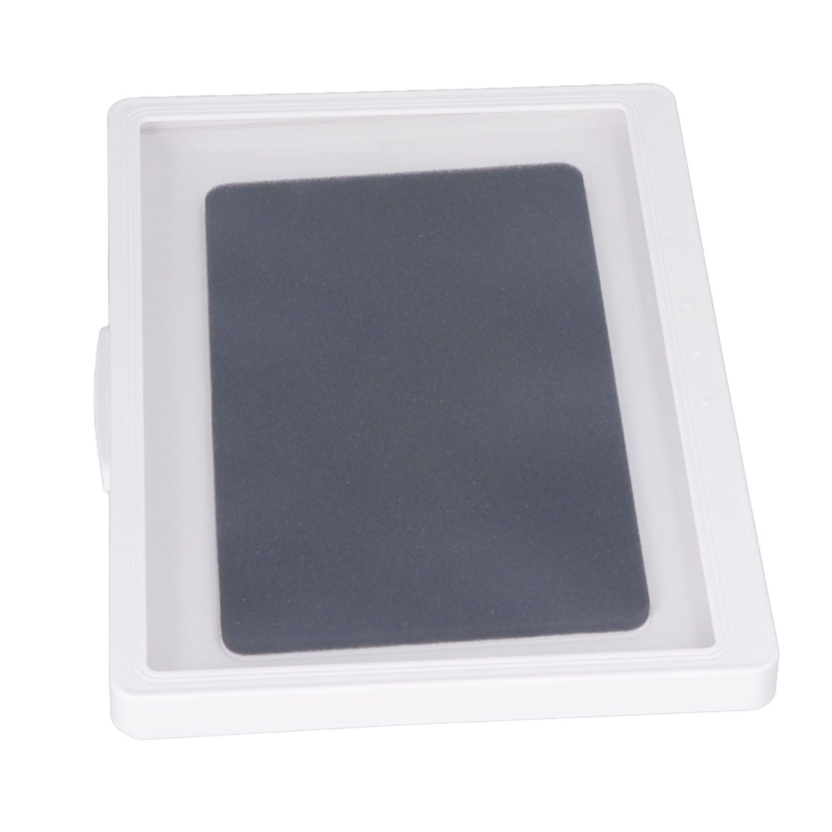 Bathroom Waterproof Anti Fog Touch Screen Mobile Phone Case Wall Mount Sealed Protective Cover Computer Tablet Storage Case Box 9802W White