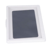 Bathroom Waterproof Anti Fog Touch Screen Mobile Phone Case Wall Mount Sealed Protective Cover Computer Tablet Storage Case Box 9802W White