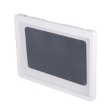 Bathroom Waterproof Anti Fog Touch Screen Mobile Phone Case Wall Mount Sealed Protective Cover Computer Tablet Storage Case Box 9802W White