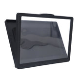 Bathroom Waterproof Anti Fog Touch Screen Mobile Phone Case Wall Mount Sealed Protective Cover Computer Tablet Storage Case Box 9802B Black