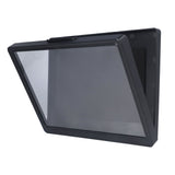 Bathroom Waterproof Anti Fog Touch Screen Mobile Phone Case Wall Mount Sealed Protective Cover Computer Tablet Storage Case Box 9802B Black