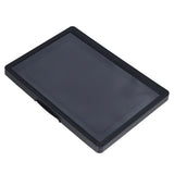 Bathroom Waterproof Anti Fog Touch Screen Mobile Phone Case Wall Mount Sealed Protective Cover Computer Tablet Storage Case Box 9802B Black