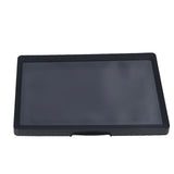 Bathroom Waterproof Anti Fog Touch Screen Mobile Phone Case Wall Mount Sealed Protective Cover Computer Tablet Storage Case Box 9802B Black - Rear View
