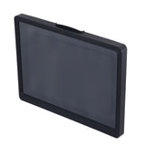 Bathroom Waterproof Anti Fog Touch Screen Mobile Phone Case Wall Mount Sealed Protective Cover Computer Tablet Storage Case Box 9802B Black - Close-Up Angle