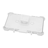 Shower Phone Holder Waterproof Case Touch Screen Rotating Phone Holder Wall Mount Shelf for Bathroom Kitchen 9801W White