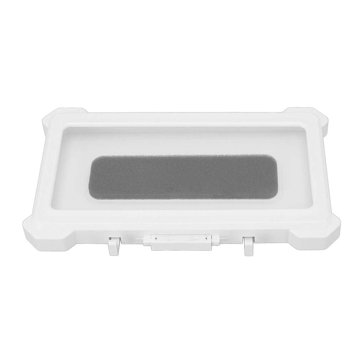 Shower Phone Holder Waterproof Case Touch Screen Rotating Phone Holder Wall Mount Shelf for Bathroom Kitchen 9801W White
