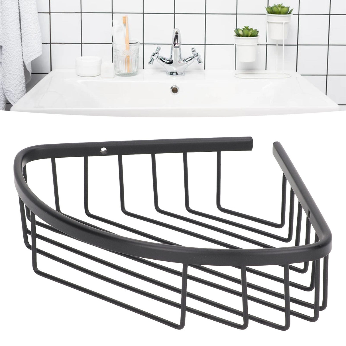 Triangular Bathroom Shelf Stainless Steel Kitchen Bathroom Corner Storage Rack Bathroom Shower Holder Rack for Home