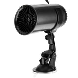 150W Portable 2 in 1 Auto Cooling Heating Fan Heater Car Defroster 12V Car Cigarette Lighter - Rear View