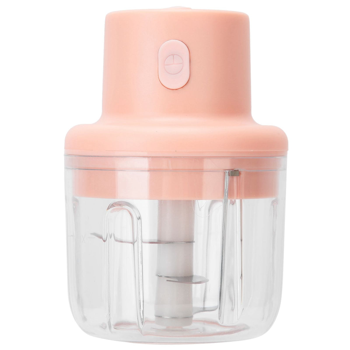 250ml Pink Electric Meat Grinder Food Chopper Mini Kitchen Shredder USB Charging