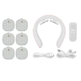 Pulse Neck Massager 15 Levels Adjustable 42℃ Constant Temperature Intelligent Massage Instrument