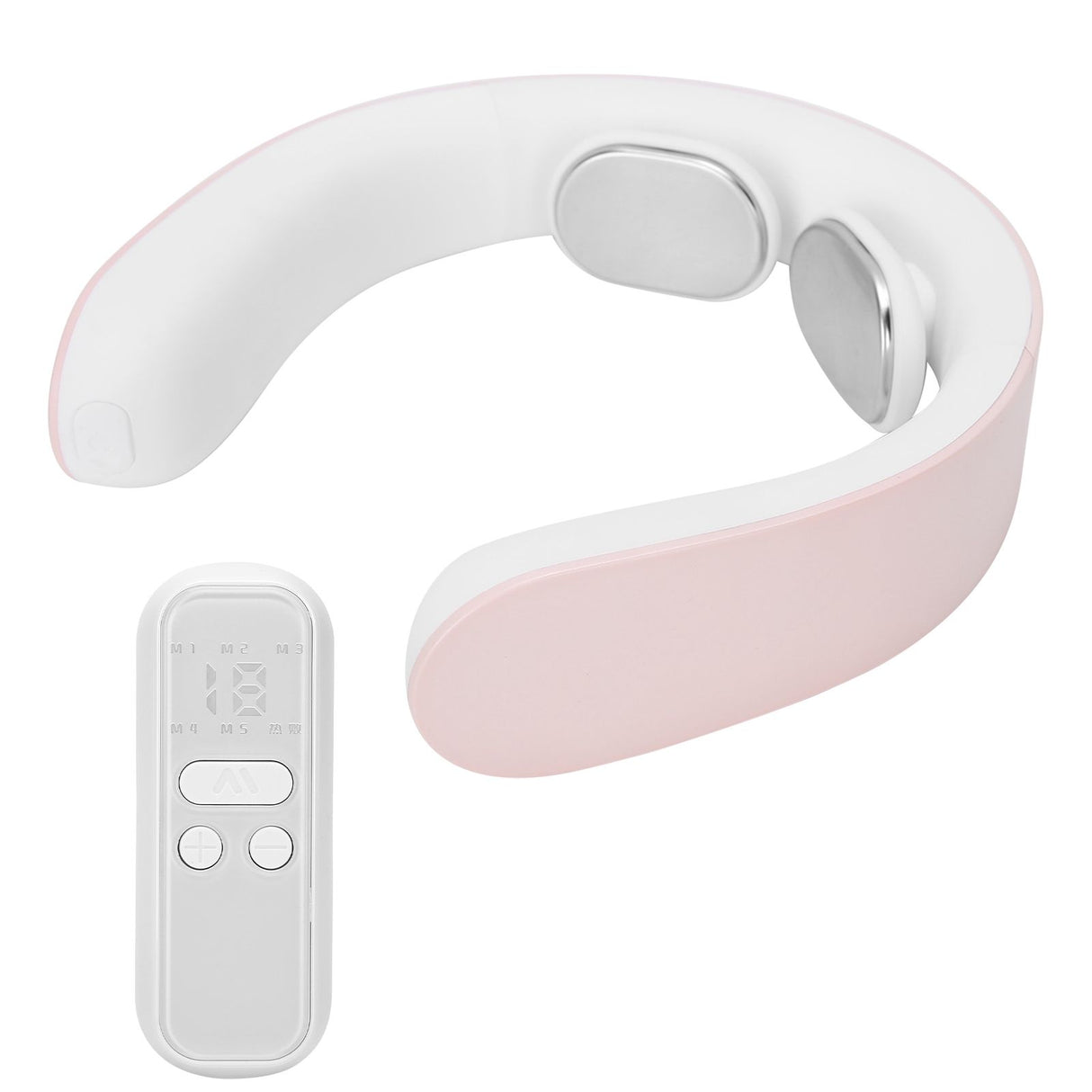 Pulse Neck Massager 15 Levels Adjustable 42℃ Constant Temperature Intelligent Massage Instrument