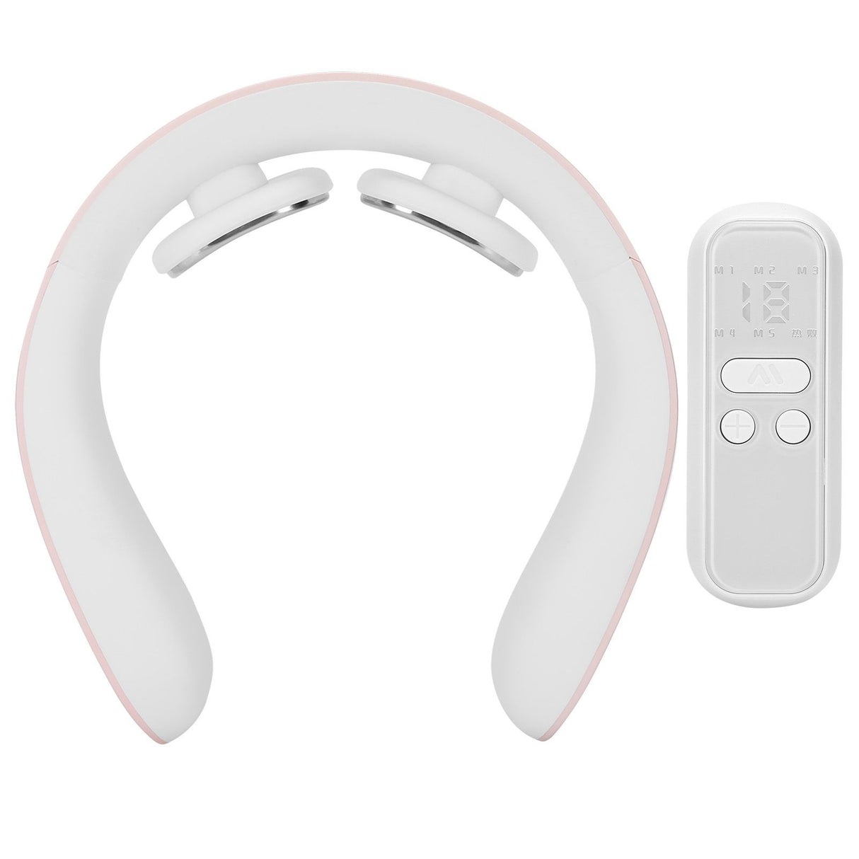 Pulse Neck Massager 15 Levels Adjustable 42℃ Constant Temperature Intelligent Massage Instrument