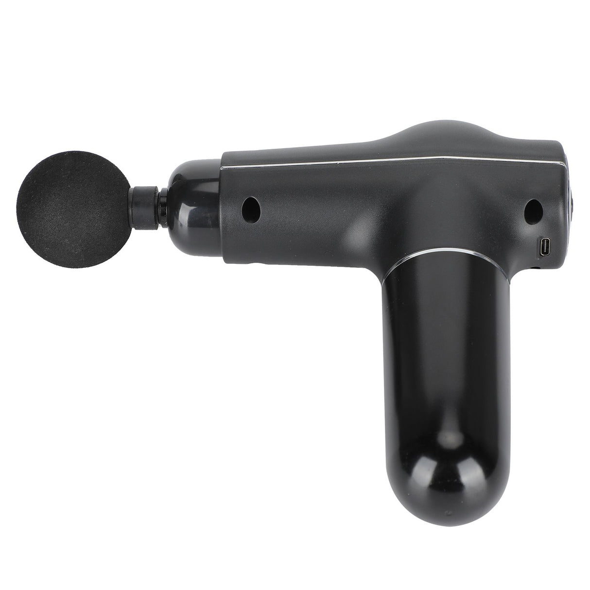 Mini Muscle Stimulator Body Relaxation Portable Muscle Massager Equipment with 3 Gears(Black Metallic PaintUV Varnishing )