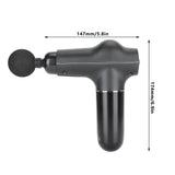 Mini Muscle Stimulator Body Relaxation Portable Muscle Massager Equipment with 3 Gears(Black Metallic PaintUV Varnishing ) - Extra Image