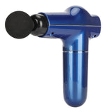Mini Muscle Stimulator Body Relaxation Portable Muscle Massager Equipment with 3 Gears(Blue Metallic PaintUV Varnishing )