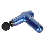 Mini Muscle Stimulator Body Relaxation Portable Muscle Massager Equipment with 3 Gears(Blue Metallic PaintUV Varnishing ) - Close-Up Angle