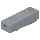 Air Purifier 8 Million Negative Ion Air Cleaner Tie Clip Portable Ion Generator USB ChargingGray - Rear View