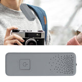 Air Purifier 8 Million Negative Ion Air Cleaner Tie Clip Portable Ion Generator USB ChargingGray