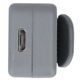 Air Purifier 8 Million Negative Ion Air Cleaner Tie Clip Portable Ion Generator USB ChargingGray