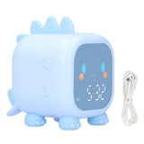 LED Alarm Clock Mini Portable Voice Control Temperature Display USB Charging 60 Minutes Timer