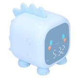 LED Alarm Clock Mini Portable Voice Control Temperature Display USB Charging 60 Minutes Timer