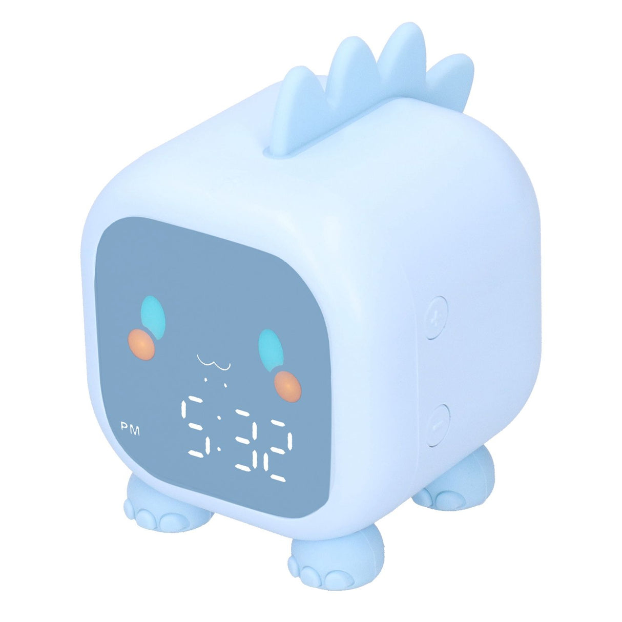 LED Alarm Clock Mini Portable Voice Control Temperature Display USB Charging 60 Minutes Timer