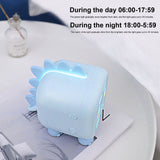 LED Alarm Clock Mini Portable Voice Control Temperature Display USB Charging 60 Minutes Timer