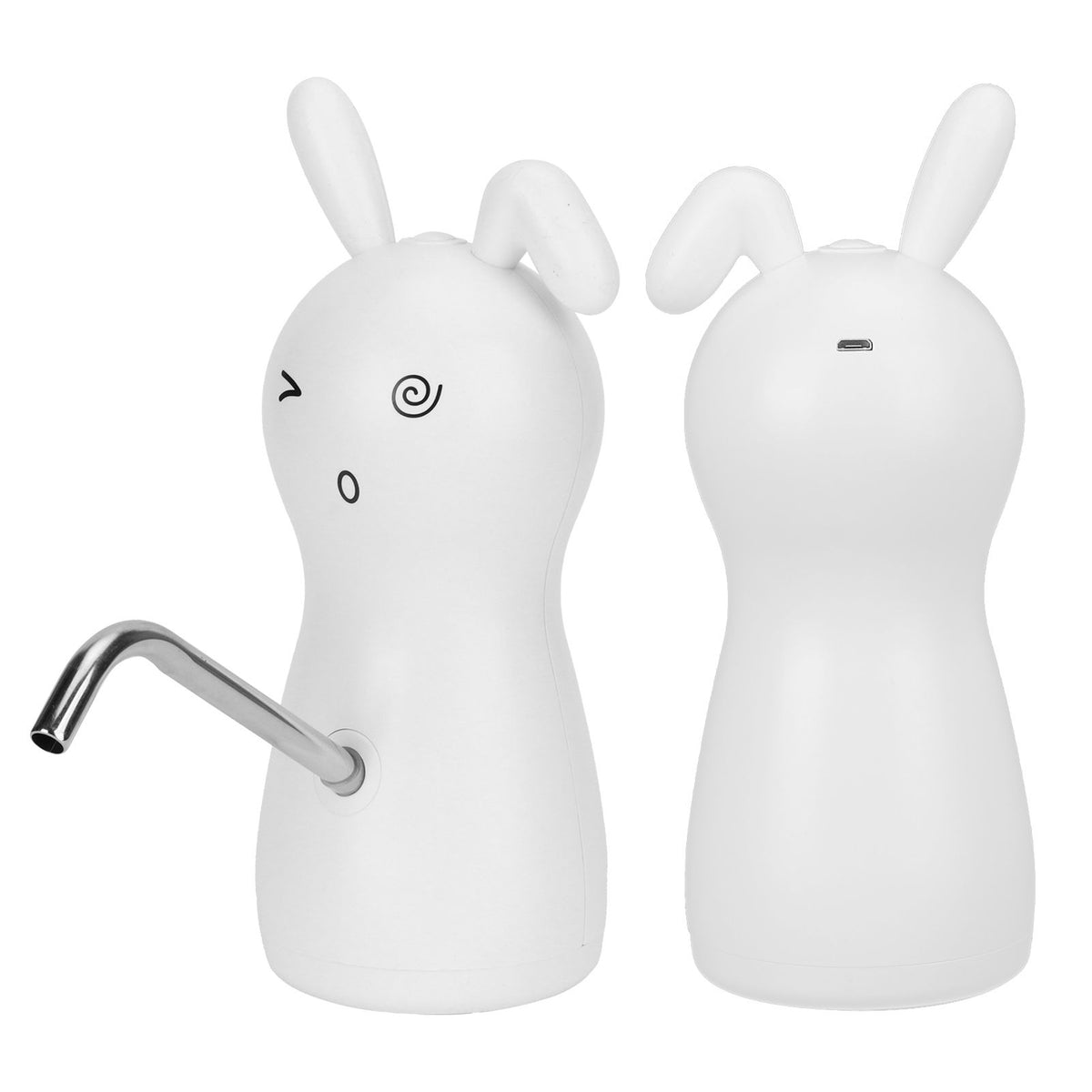 Electric Water Dispenser Portable USB Charging 450ml Quantitative for 4.5L‑18.9L Barreled Water Rabbit Shape