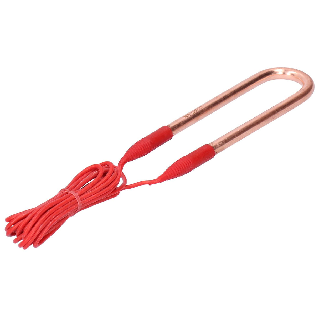 220V Brass Electric Heating Tube AntiExplosion UShape Heating Pipe Heater with 45.3in Cable(1KW 23 x 6.5 x 1cm/9.1 x 2.6 x 0.4in )