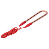 220V Brass Electric Heating Tube AntiExplosion UShape Heating Pipe Heater with 45.3in Cable(2KW 26.5 x 6.5 x 1cm/10.4 x 2.6 x 0.4in )