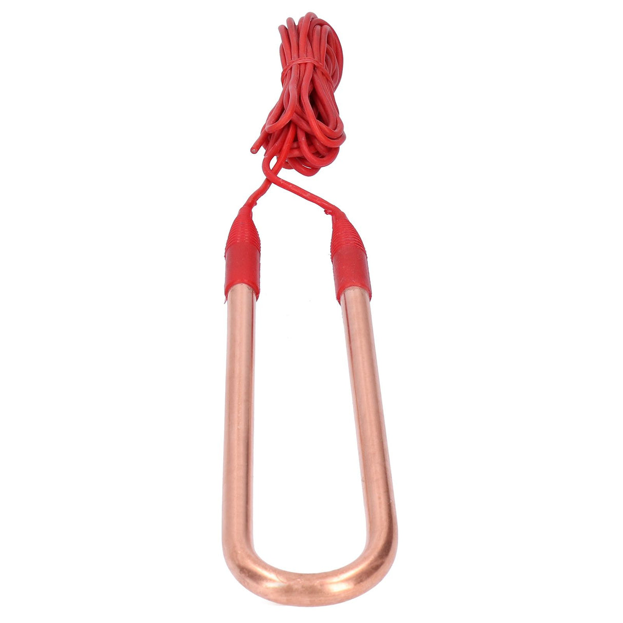 220V Brass Electric Heating Tube AntiExplosion UShape Heating Pipe Heater with 45.3in Cable(2KW 26.5 x 6.5 x 1cm/10.4 x 2.6 x 0.4in )