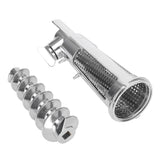 Meat Grinder Tomato Juicer Screw Shaft Filter Sleeve Baffle Accessories for Mixer Attachment - Low Angle