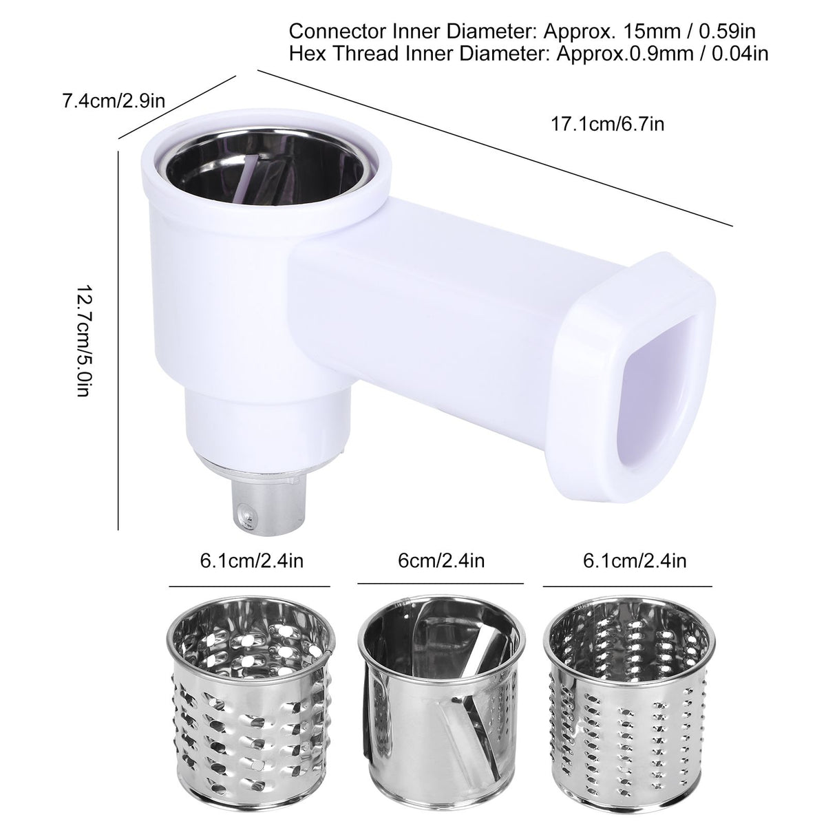 Meat Grinder Vegetable Cutter Accessories Stainless Steel Blade Food Chopper Mixer Parts