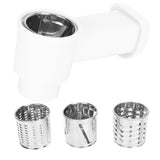 Meat Grinder Outlet Cutter Head Kit Blender Accessory Parts for 5# Vegetable Chopper - Front View