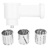 Meat Grinder Outlet Cutter Head Kit Blender Accessory Parts for 5# Vegetable Chopper - 45-Degree Angle
