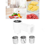 Meat Grinder Outlet Cutter Head Kit Blender Accessory Parts for 5# Vegetable Chopper