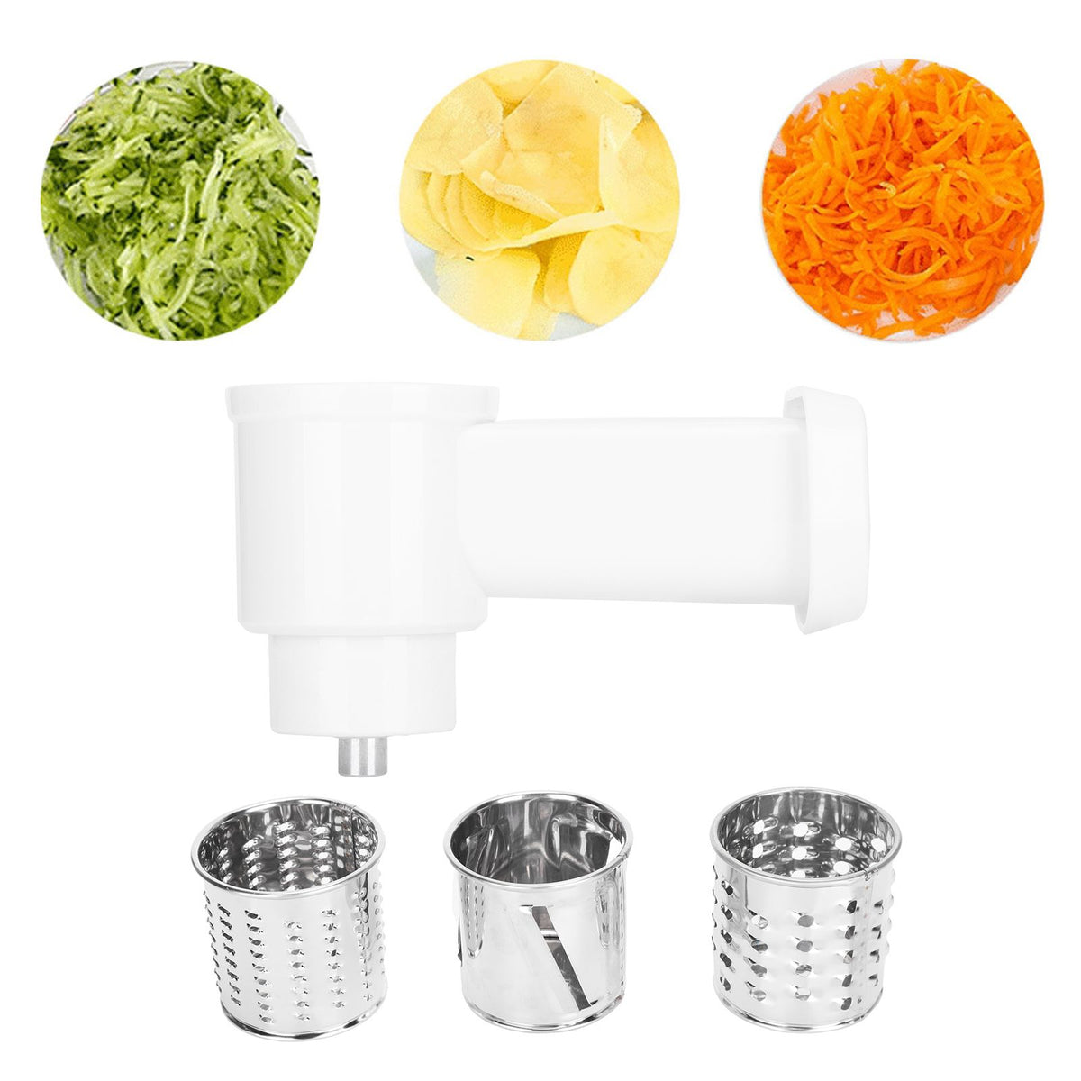 Meat Grinder Outlet Cutter Head Kit Blender Accessory Parts for 5# Vegetable Chopper