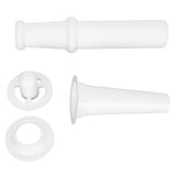 Universal Food Pusher Sausage Filler Nozzle Kubbe Attachment Kit for 5# Meat Grinder