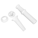Universal Food Pusher Sausage Filler Nozzle Kubbe Attachment Kit for 5# Meat Grinder - Front View