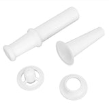 Universal Food Pusher Sausage Filler Nozzle Kubbe Attachment Kit for 5# Meat Grinder