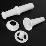 Food Pusher Sausage Filling Nozzle Kubbe Attachment for 7# Meat Grinder Universal