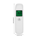 Handheld Forehead Thermometer Digital Infrared Noncontact Fever Alarm 50 Groups of Memory