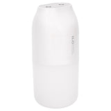 300ml Double Spray Humidifier Diffuser USB Charging Nanometer Atomization 2 Gears Night LightWhite - Side View