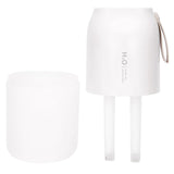 300ml Double Spray Humidifier Diffuser USB Charging Nanometer Atomization 2 Gears Night LightWhite