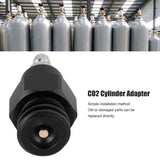 8mm Male Quick Plug to Male Thread TR21-4 CO2 Cylinder Tank Adapter Connector for Soda Club(Black ) - Extra Image