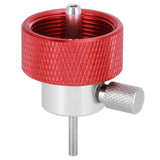 7/16-20unf Thread Propane Filling Adapter Gas Charging Adapter for Split Type Gas Stove - Top-Down View