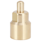 Soda Beer Machine Joint Connector Brass Adapter TR21‑4 Homebrew Accessory Fittings - Side View