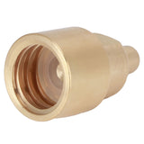 Soda Beer Machine Joint Connector Brass Adapter TR21‑4 Homebrew Accessory Fittings - 45-Degree Angle