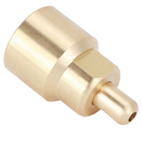 Soda Beer Machine Joint Connector Brass Adapter TR21‑4 Homebrew Accessory Fittings - Rear View